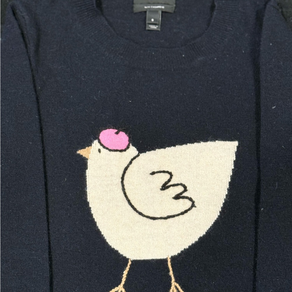 J. Crew Navy Cashmere Knit